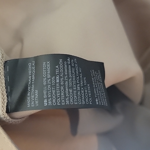 White House Black Market Beige Button-Front Skirt - Picture 10 of 11